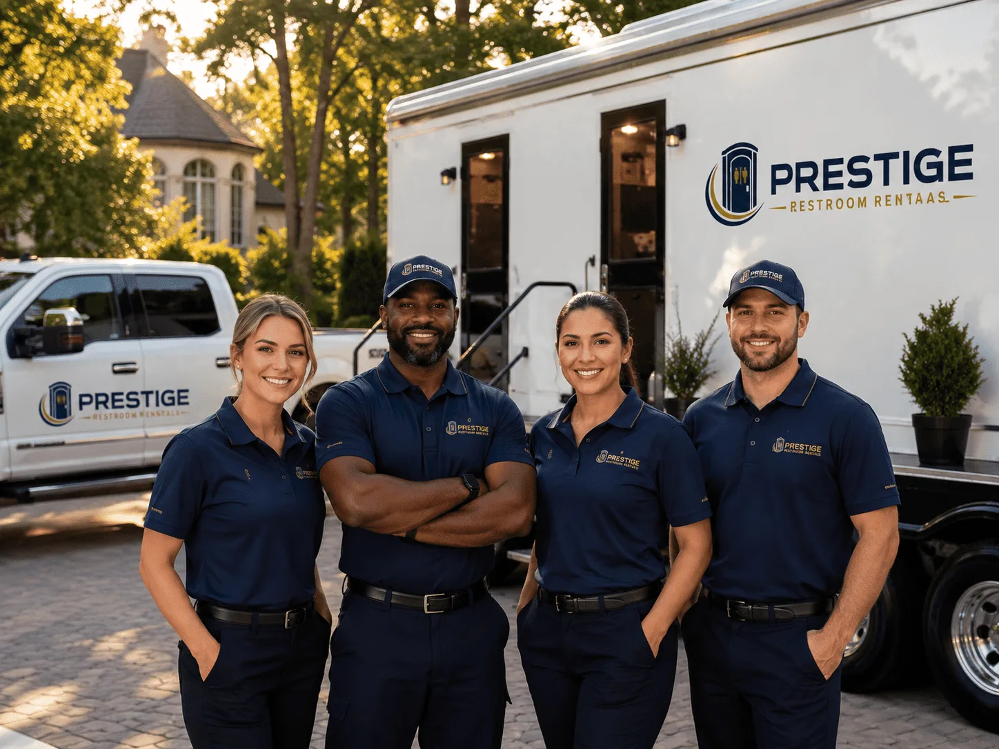 Trusted Luxury Portable Restrooms company in Hope, IN